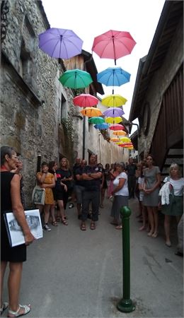 Visite rue du Fort - Maison de Chanaz