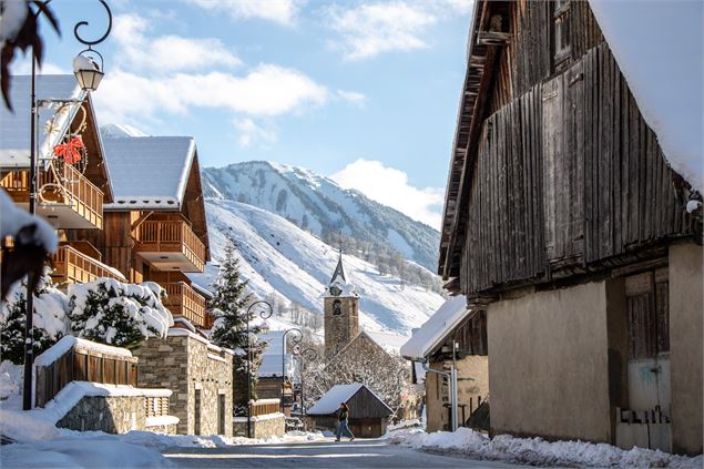 Village enneigé - OT SSA