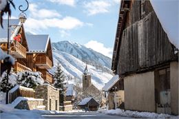 Village enneigé - OT SSA