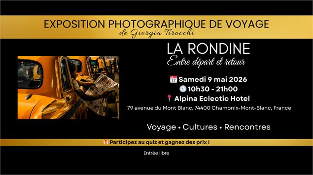 Exposition photographique de voyage - Giorgia Tirocchi