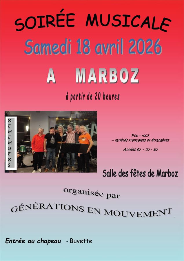 soirée musicale - maryse GARONI