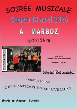 soirée musicale - maryse GARONI