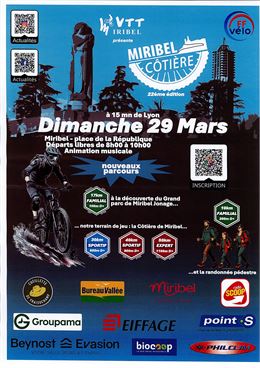 22ème "Miribel Côtière" - Miribel VTT
