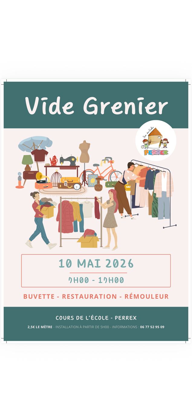 Vide grenier  - Sou des ecoles