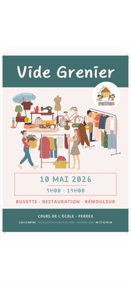 Vide grenier  - Sou des ecoles