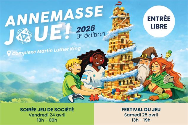 Festival du jeux de société : Annemasse joue !_Annemasse - Annemasse ville