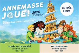 Festival du jeux de société : Annemasse joue !_Annemasse - Annemasse ville
