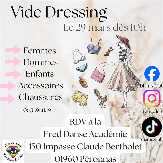 Affiche Diam's Club - FAYARD Lilou  MARGET Malicia