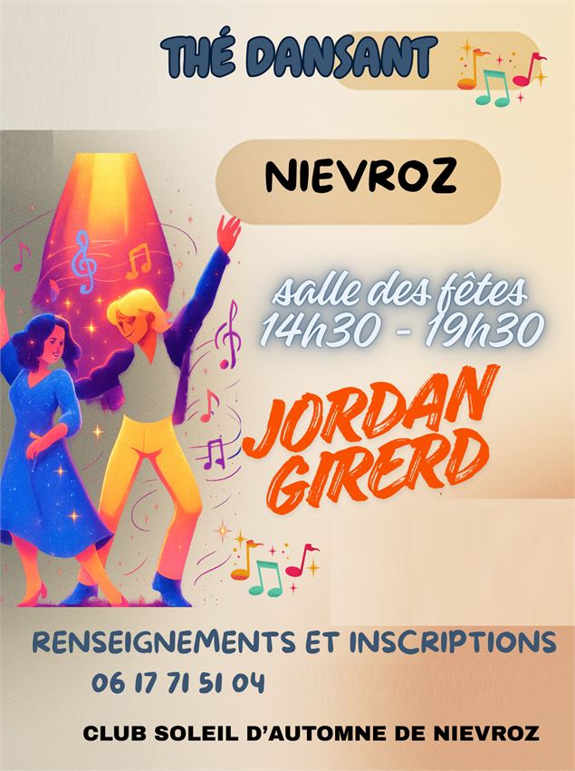 Thé dansant_Niévroz - Club soleil d'automne