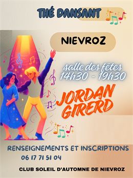 Thé dansant_Niévroz - Club soleil d'automne