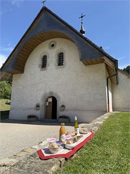 Chapelle St Bruno et dégustation produits locaux - OT Alpes du Léman