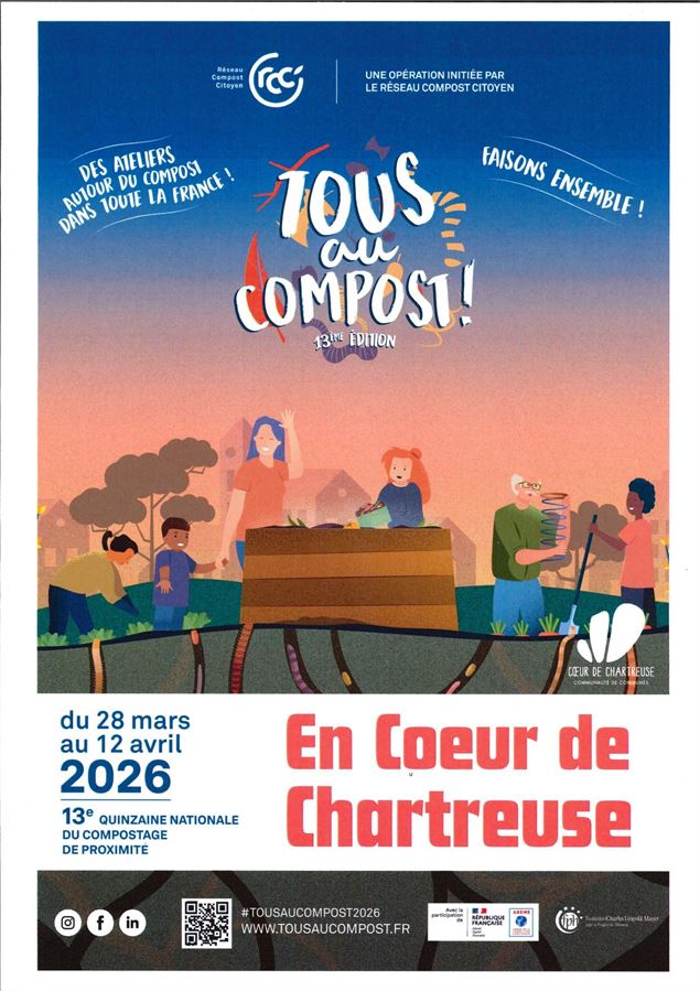 Tous au compost!_Miribel-les-Échelles - Communauté de Commune Coeur de Chartreuse
