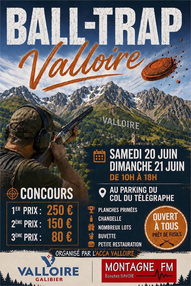 Ball trap_Valloire - ACCA Valloire