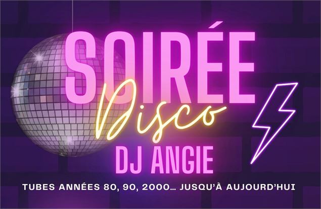 Soirée Disco avec l'association Vivre en Val d'Arly_Crest-Voland - Association Vivre en Val d'Arly