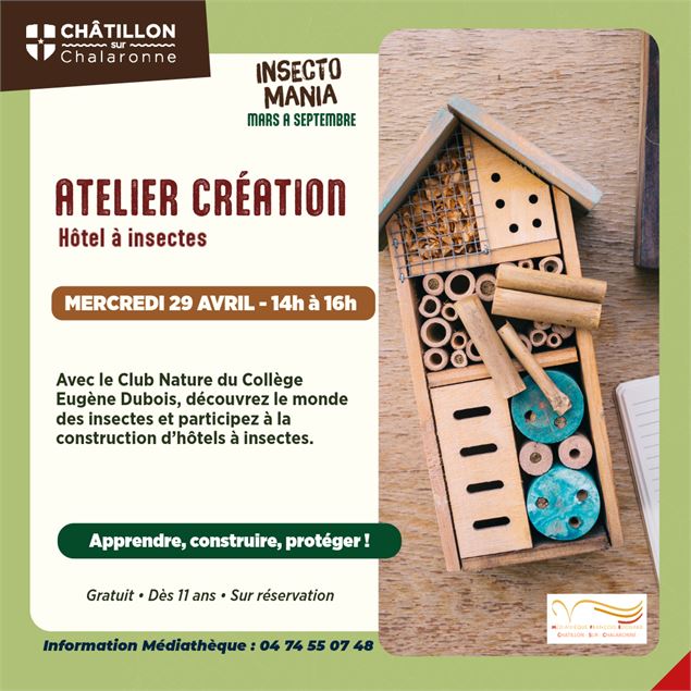 Création d'hôtels à insectes_Châtillon-sur-Chalaronne