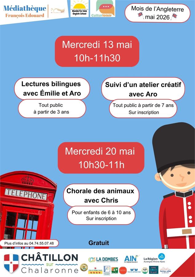 Chorale d'animaux… en anglais !_Châtillon-sur-Chalaronne