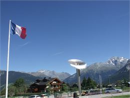 vasque flamme olympique Courchevel - © D. Dereani - Fondation Facim,
