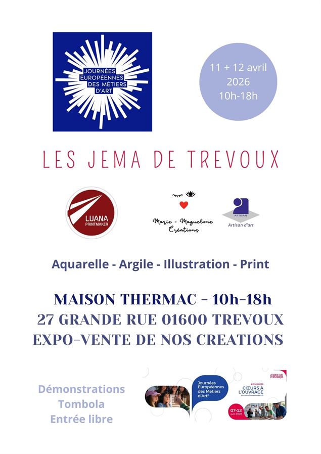 EXPOSITION MAISON THERMAC (JEMA°_Trévoux - Marie- Maguelone Créations