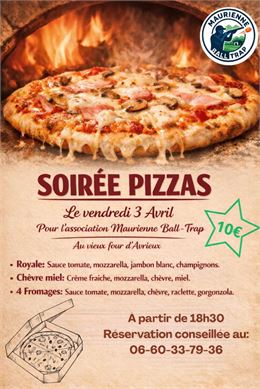 Soirée Pizzas_Avrieux - Maurienne Ball Trap