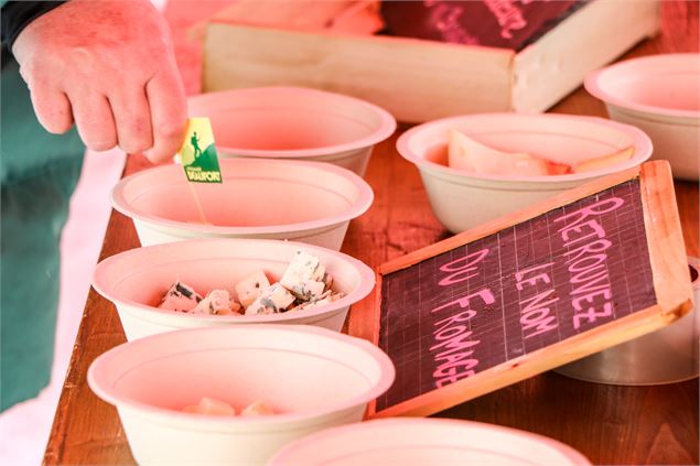 Dégustation de fromages - OT SSA