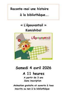 Raconte moi une histoire - Bibliothèque de Crottet