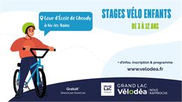 Stage vélo enfants avril 2026 - Vélodéa