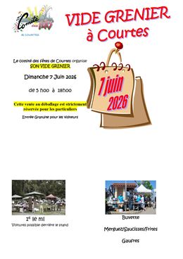 Vide-Greniers du Comité des fêtes de Courtes - DR