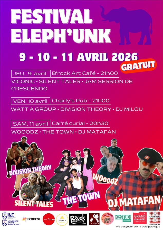 Affiche Eleph'unk - Clara MANIN