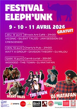 Affiche Eleph'unk - Clara MANIN