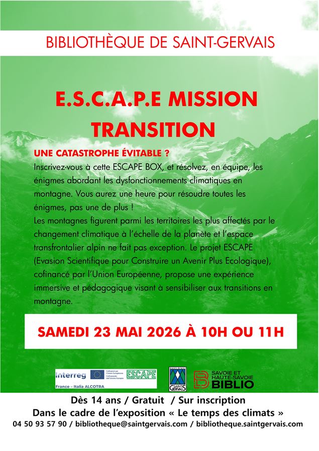 L'heure du clic : ESCAPE BOX 