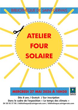 Atelier "Four solaire"_Saint-Gervais-les-Bains - Mairie de Saint Gervais