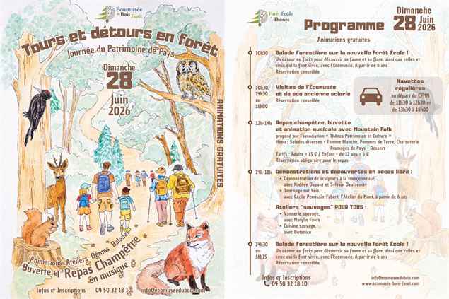 Journée du Patrimoine de Pays à l'Ecomusée du bois et de la forêt_Thônes - Ecomusée du bois