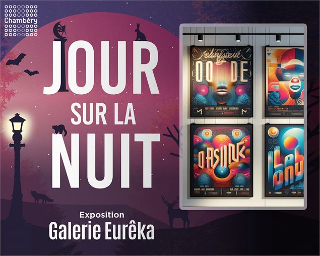 Exposition d'affiches : Quand la nuit s’affiche !_Chambéry - Eurêka