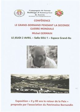 Conférence : Le Grand-Bornand pendant la Seconde Guerre Mondiale - Michel Germain