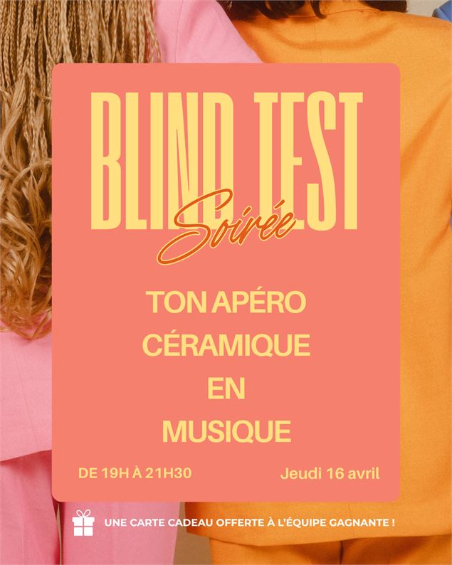 Soirée blind test céramique - WAD Chambéry