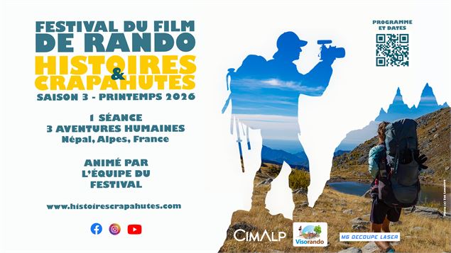 affiche du festival - Histoires & Crapahutes