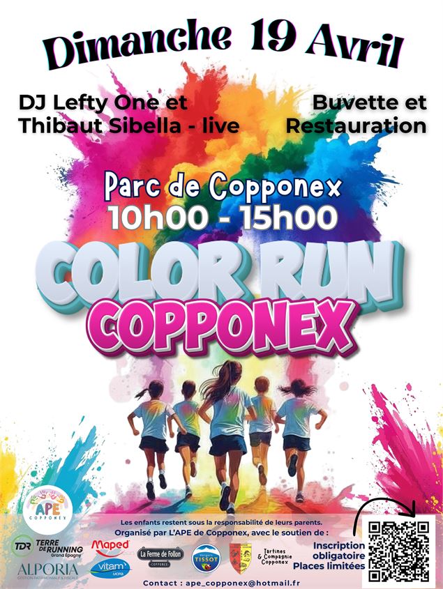 Color run à Copponex_Copponex - APE Copponex