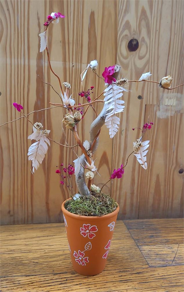 mini arbre - Pom'violette