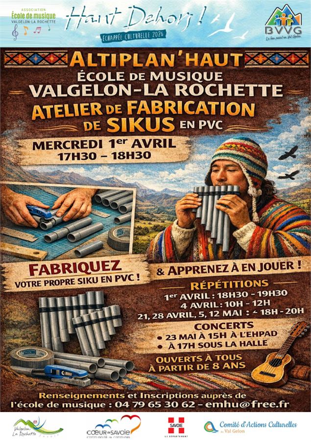 Altiplan'Haut : autour de la flûte de pan