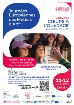 Affiche JEMA 2026 - L'Atelien