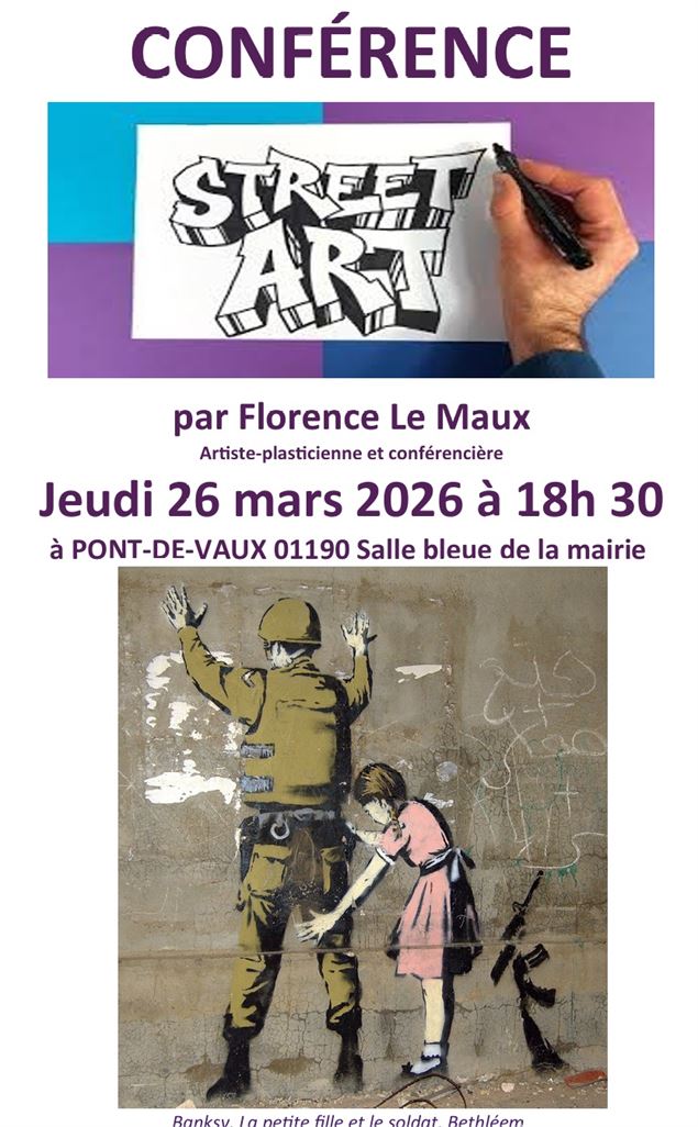 Oeuvres de street art - Les amis du Musée Chintreuil