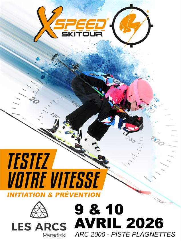 X Speed ski tour 2026_Les Arcs - AB Tourisme