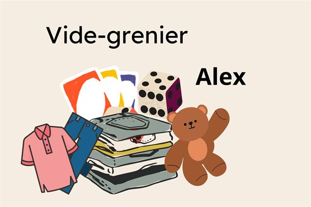 Vide-grenier - Alex - Office de tourisme