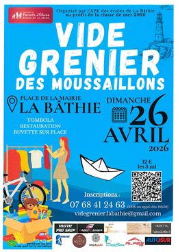 Vide-greniers des moussaillons_La Bâthie