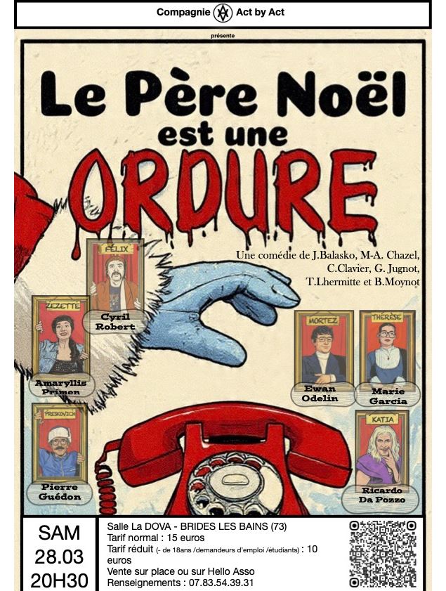 Le Père Noel est une ordure - Compagnie Act by Act