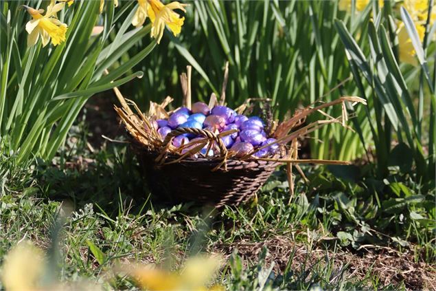 Chasse aux œufs - OT Manigod / M.Sauvage