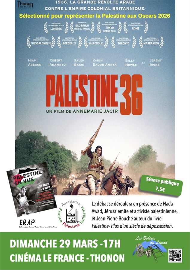 Affiche du film Palestine 36
