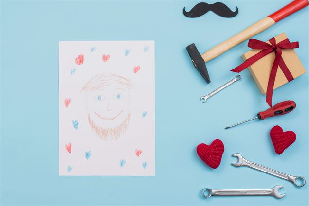 Carte fête des pères - Freepik
