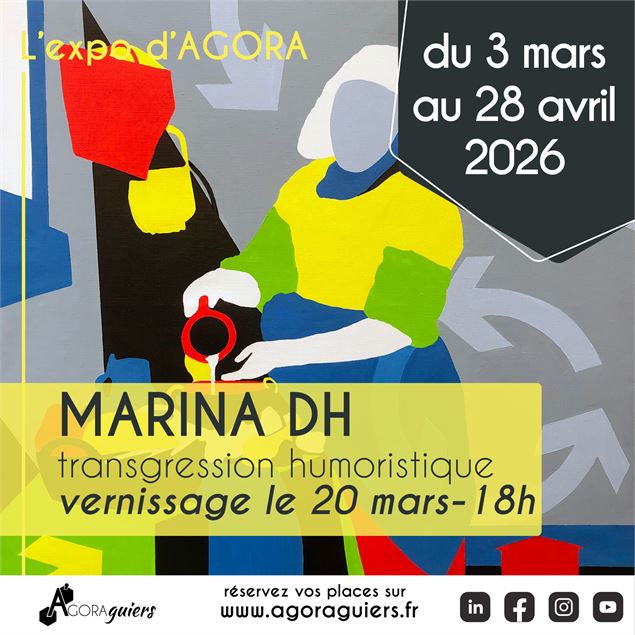 Exposition Marina DH : artiste plasticienne_Le Pont-de-Beauvoisin - Marina DH - Agora Guiers