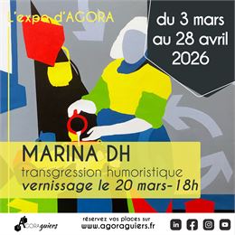 Exposition Marina DH : artiste plasticienne_Le Pont-de-Beauvoisin - Marina DH - Agora Guiers